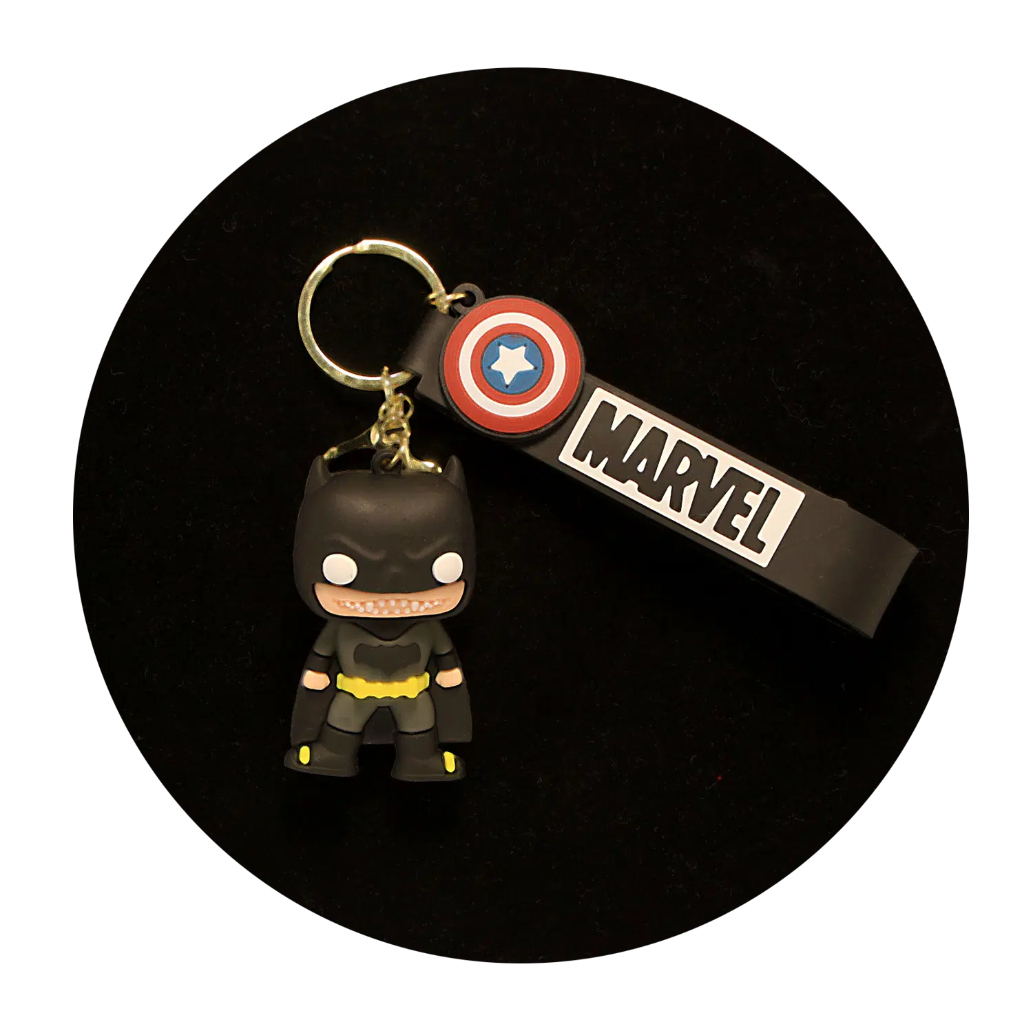 KSB-475 Marvel – Batman 02 – Keychain With Silicone Band