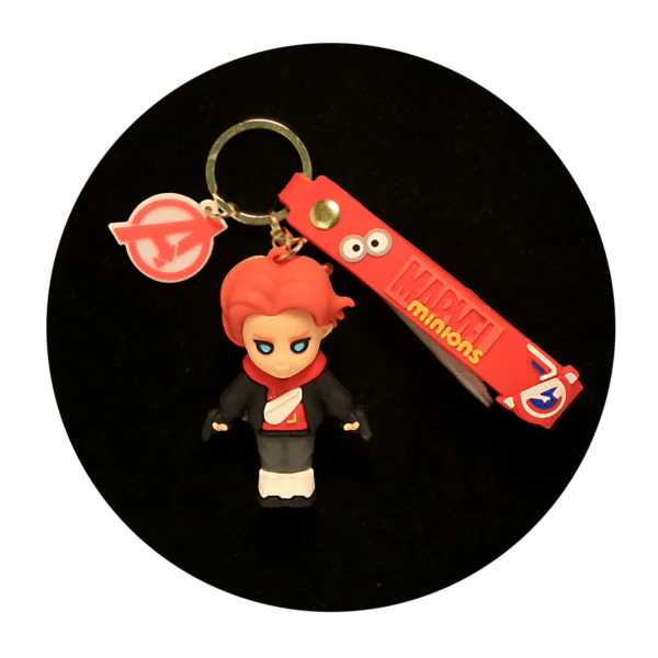 KSB-478 Marvel - Black Widow - Keychain With Silicone Band