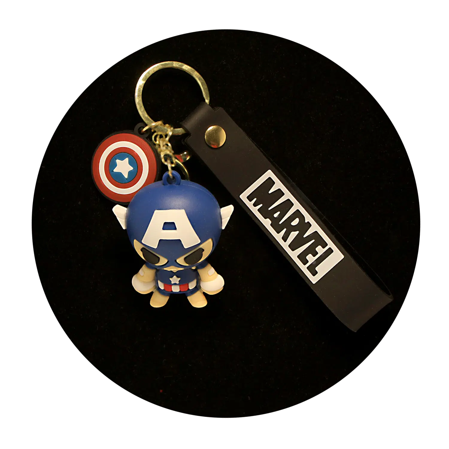KSB-482 Marvel – Captain America 04 – Keychain With Silicone Band