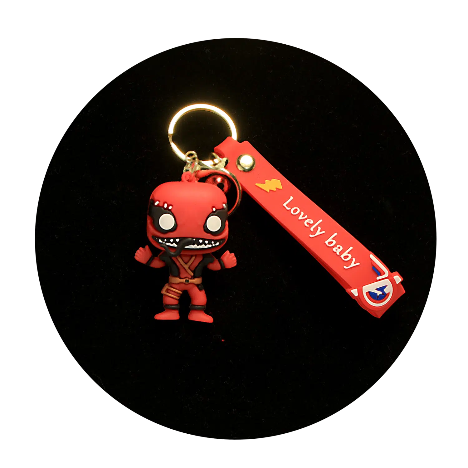 KSB-488 Marvel – DeadPool 02 – Keychain With Silicone Band