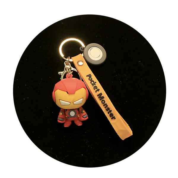 KSB-492 Marvel - Iron Man 01 - Keychain With Silicone Band