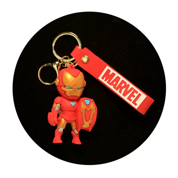 KSB-494 Marvel - Iron Man 03 - Keychain With Silicone Band