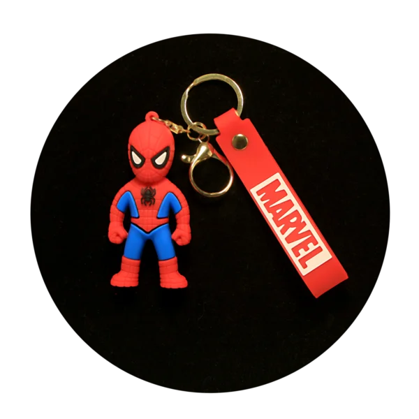 KSB-496 Marvel - Spiderman 01 - Keychain With Silicone Band