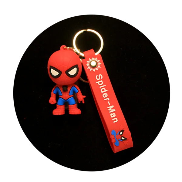 KSB-499 Marvel - Spiderman 04 - Keychain With Silicone Band