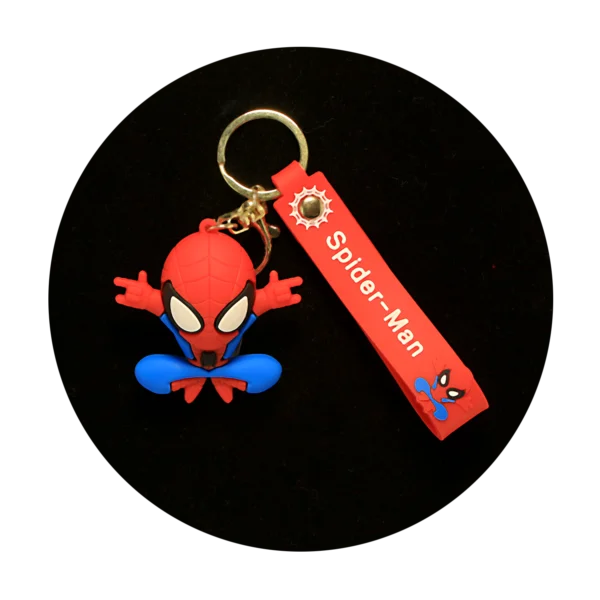KSB-500 Marvel - Spiderman 05 - Keychain With Silicone Band