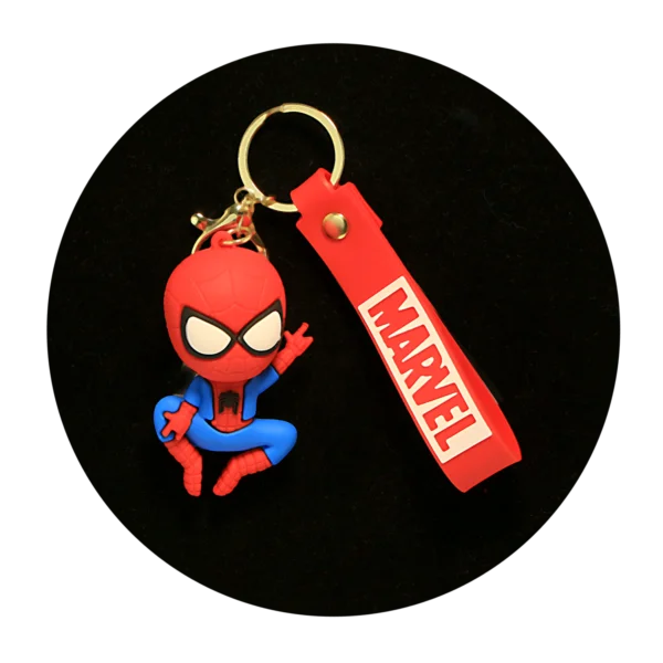 KSB-501 Marvel - Spiderman 06 - Keychain With Silicone Band