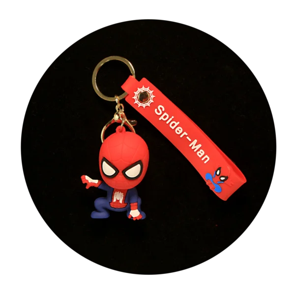 KSB-502 Marvel - Spiderman 07 - Keychain With Silicone Band
