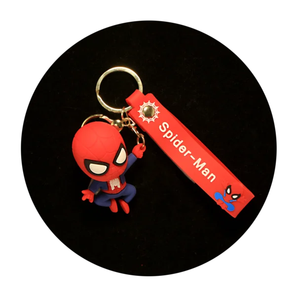 KSB-505 Marvel - Spiderman 10 - Keychain With Silicone Band