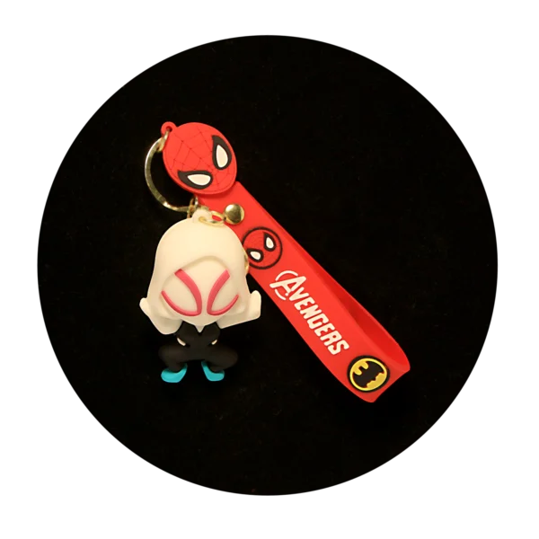 KSB-511 Marvel - Spider Woman Gwen - Keychain With Silicone Band