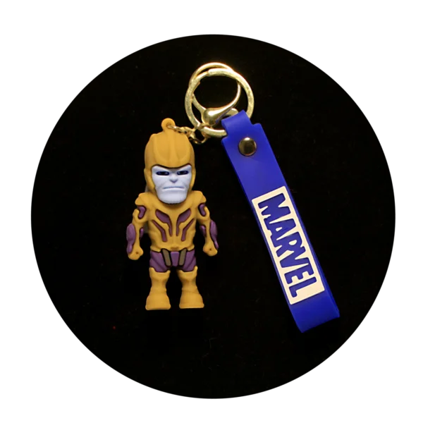 KSB-514 Marvel - Thanos 01 - Keychain With Silicone Band
