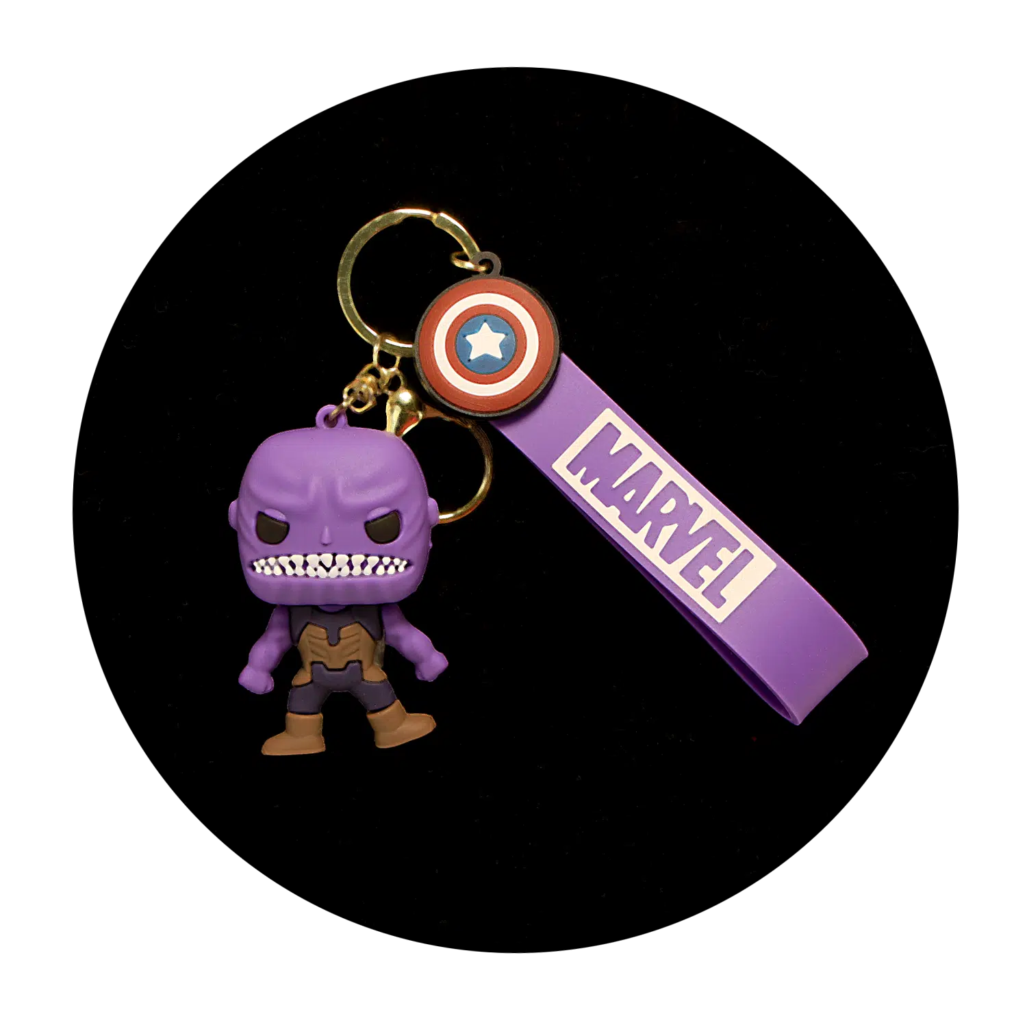 KSB-515 Marvel – Thanos 02 – Keychain With Silicone Band