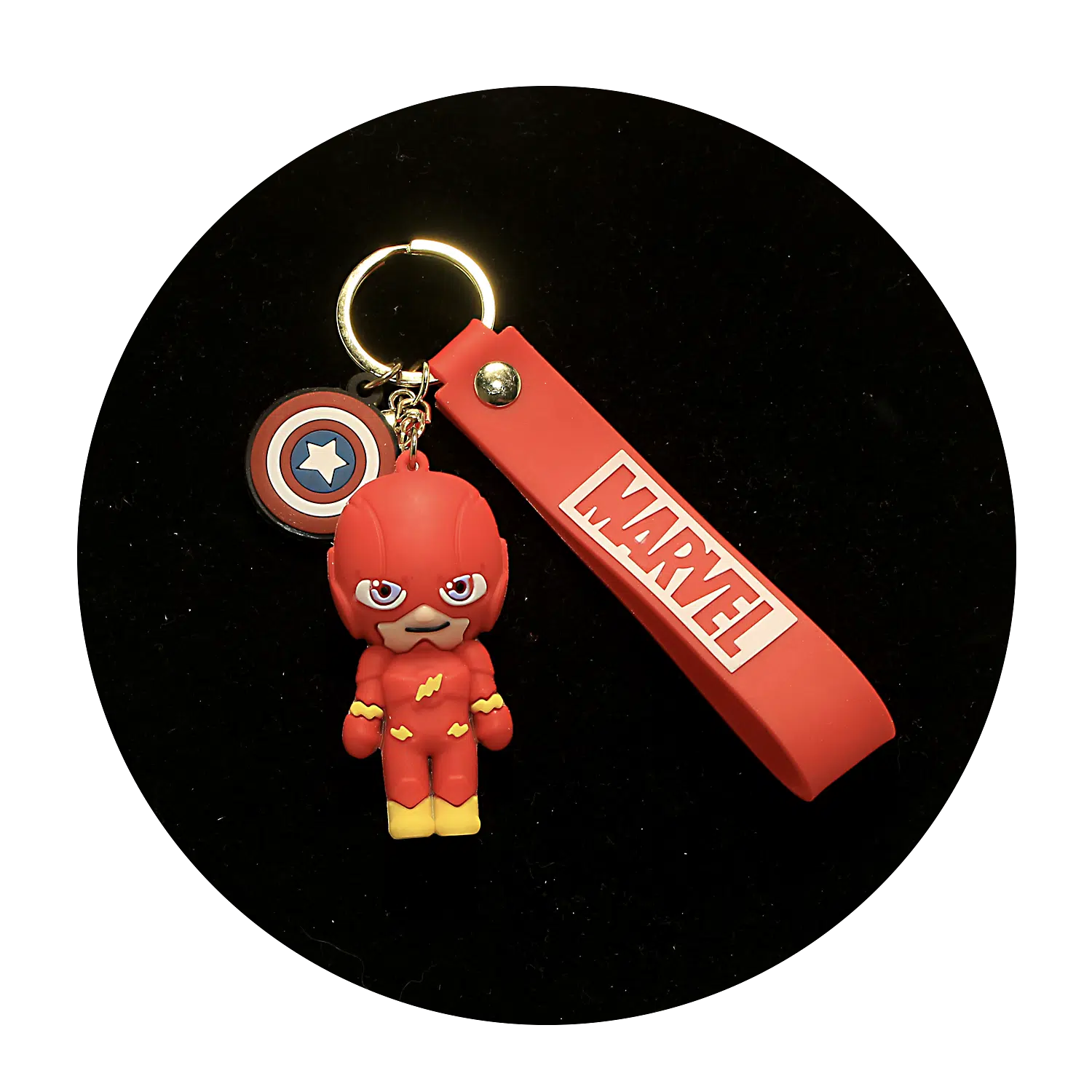 KSB-516 Marvel – The Flash – Keychain With Silicone Band