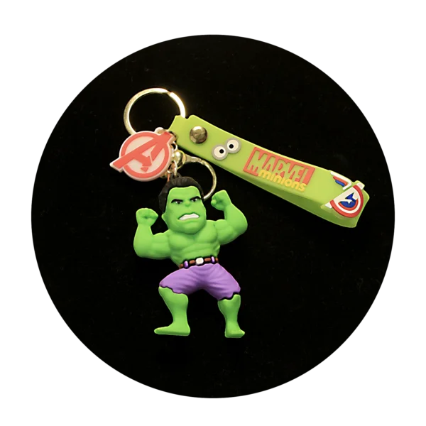 KSB-518 Marvel - The Hulk 02 - Keychain With Silicone Band
