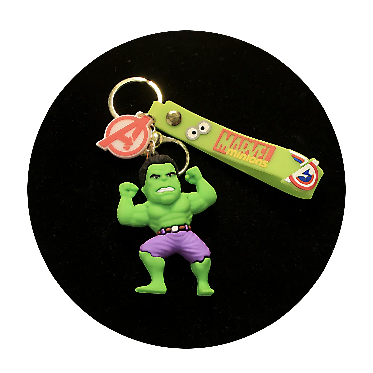 KSB-518 Marvel – The Hulk 02 – Keychain With Silicone Band