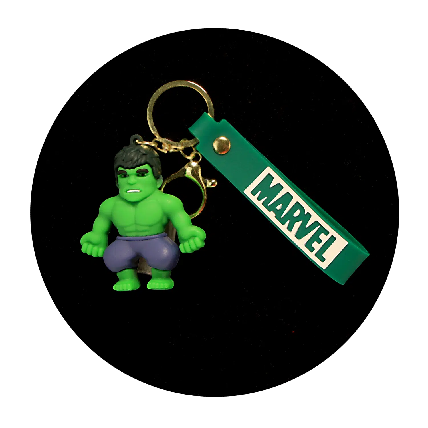 KSB-519 Marvel – The Hulk 03 – Keychain With Silicone Band