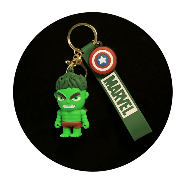 KSB-520 Marvel - The Hulk 04 - Keychain With Silicone Band