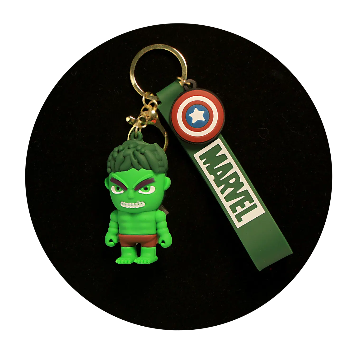 KSB-520 Marvel – The Hulk 04 – Keychain With Silicone Band