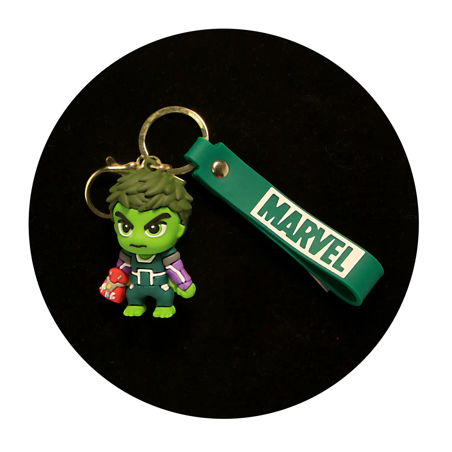 KSB-521 Marvel – The Hulk 05 – Keychain With Silicone Band