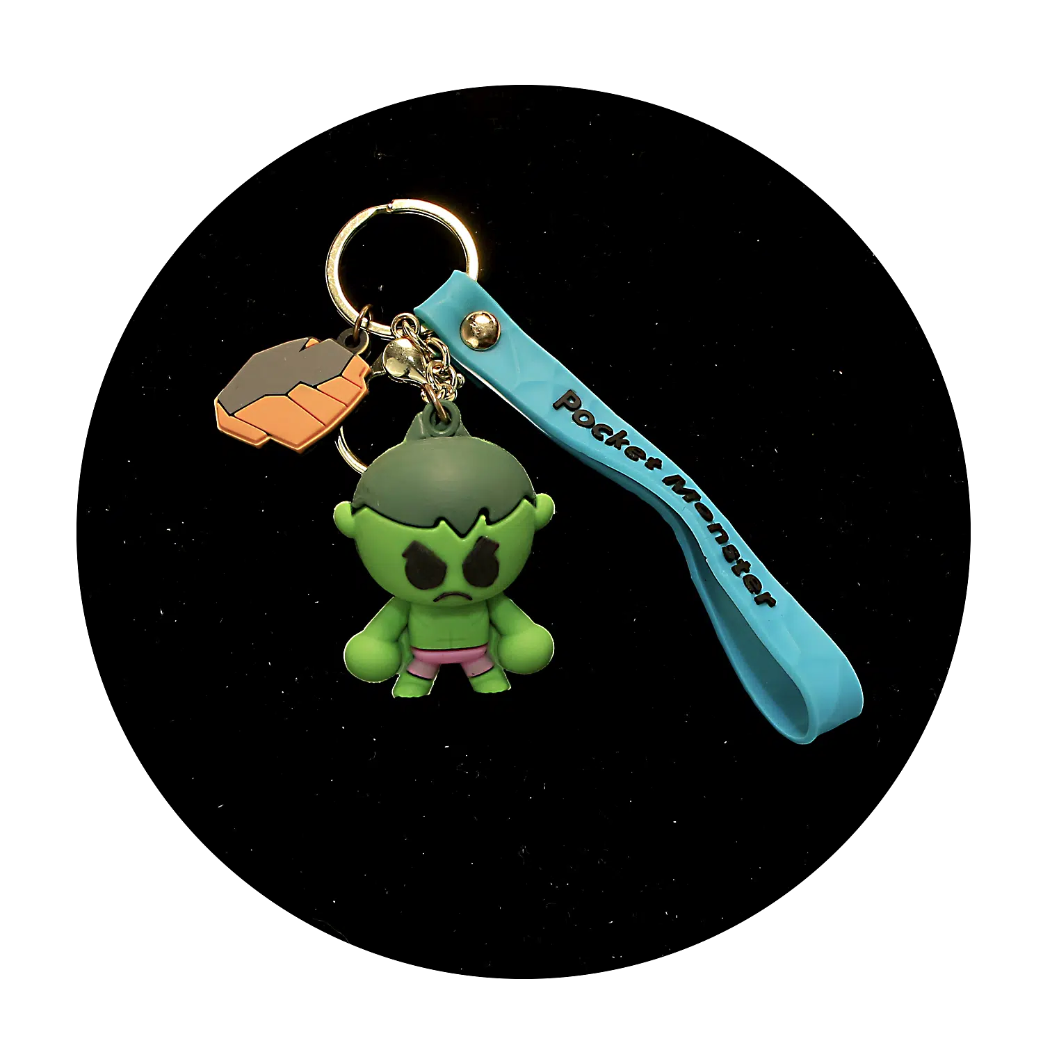 KSB-523 Marvel – The Hulk 07 – Keychain With Silicone Band