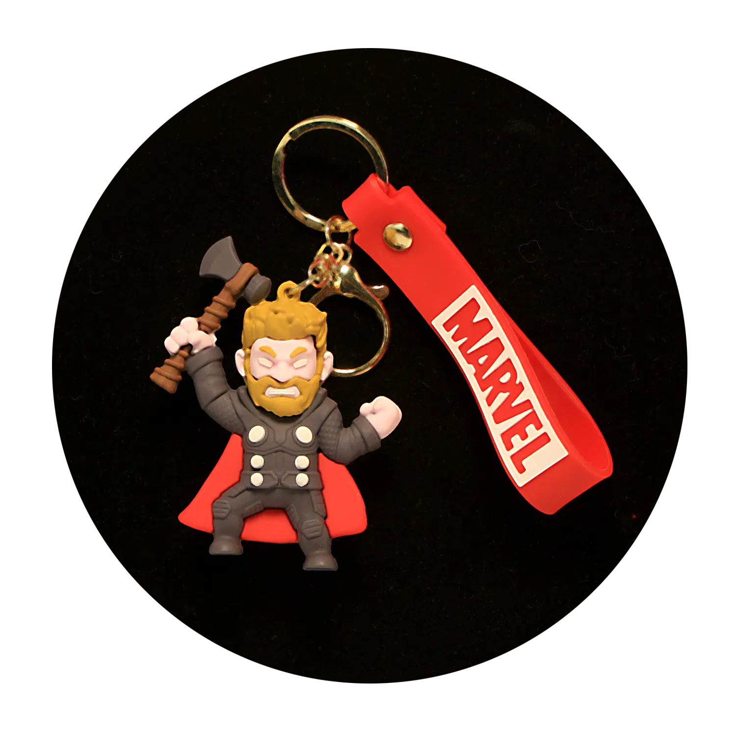 KSB-525 Marvel – Thor 02 – Keychain With Silicone Band