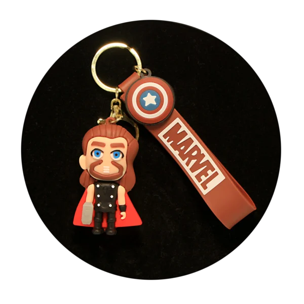 KSB-526 Marvel - Thor 03 - Keychain With Silicone Band