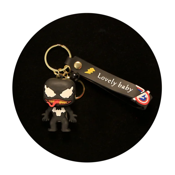 KSB-528 Marvel - Venom 01 - Keychain With Silicone Band