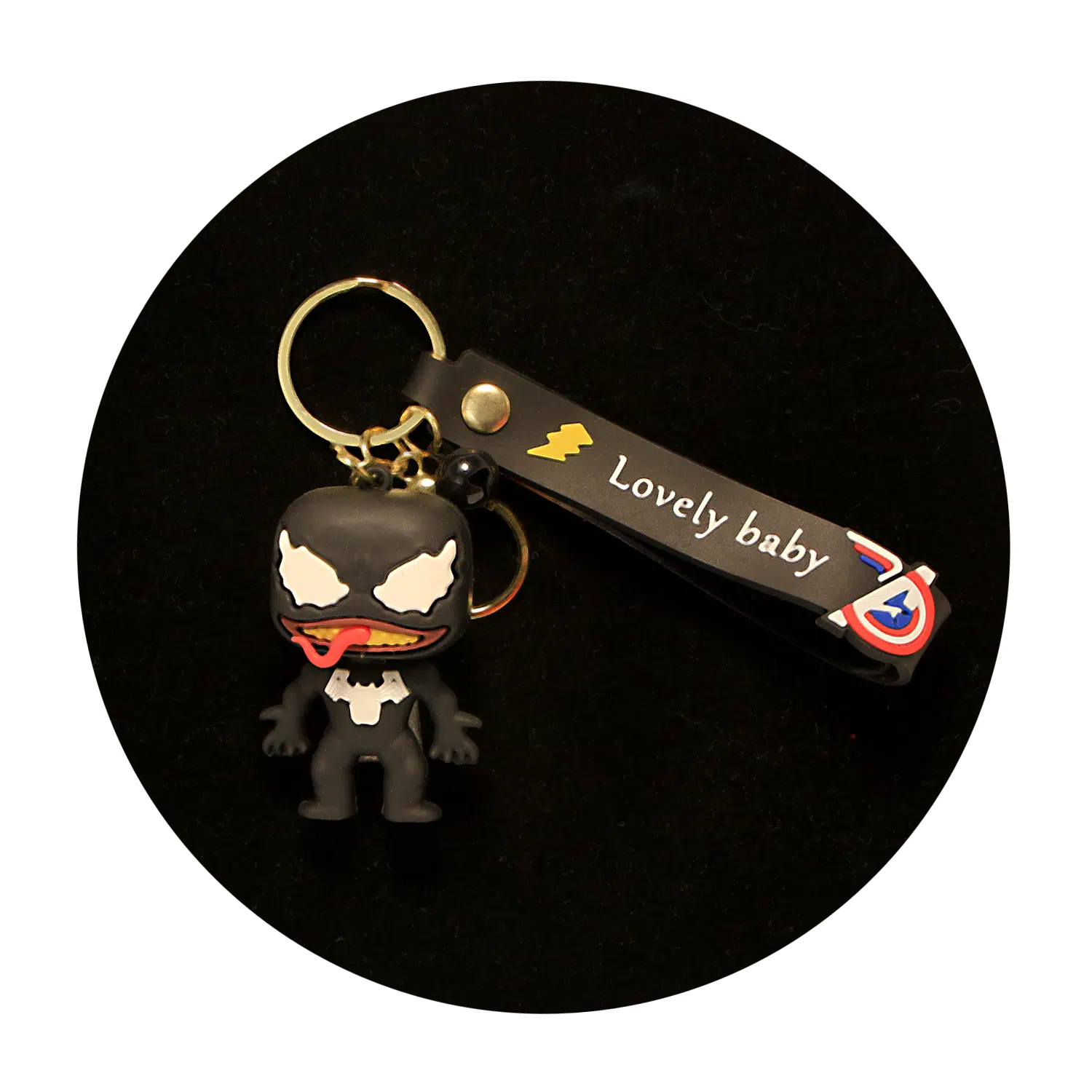 KSB-528 Marvel – Venom 01 – Keychain With Silicone Band