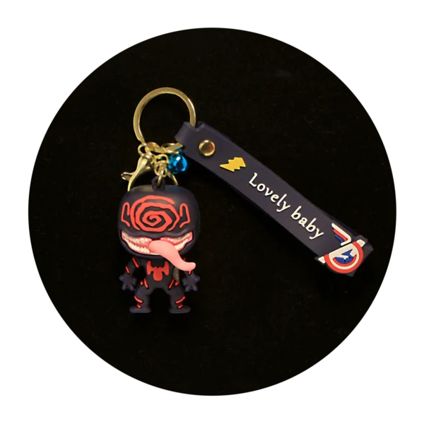 KSB-529 Marvel - Venom 02 - Keychain With Silicone Band