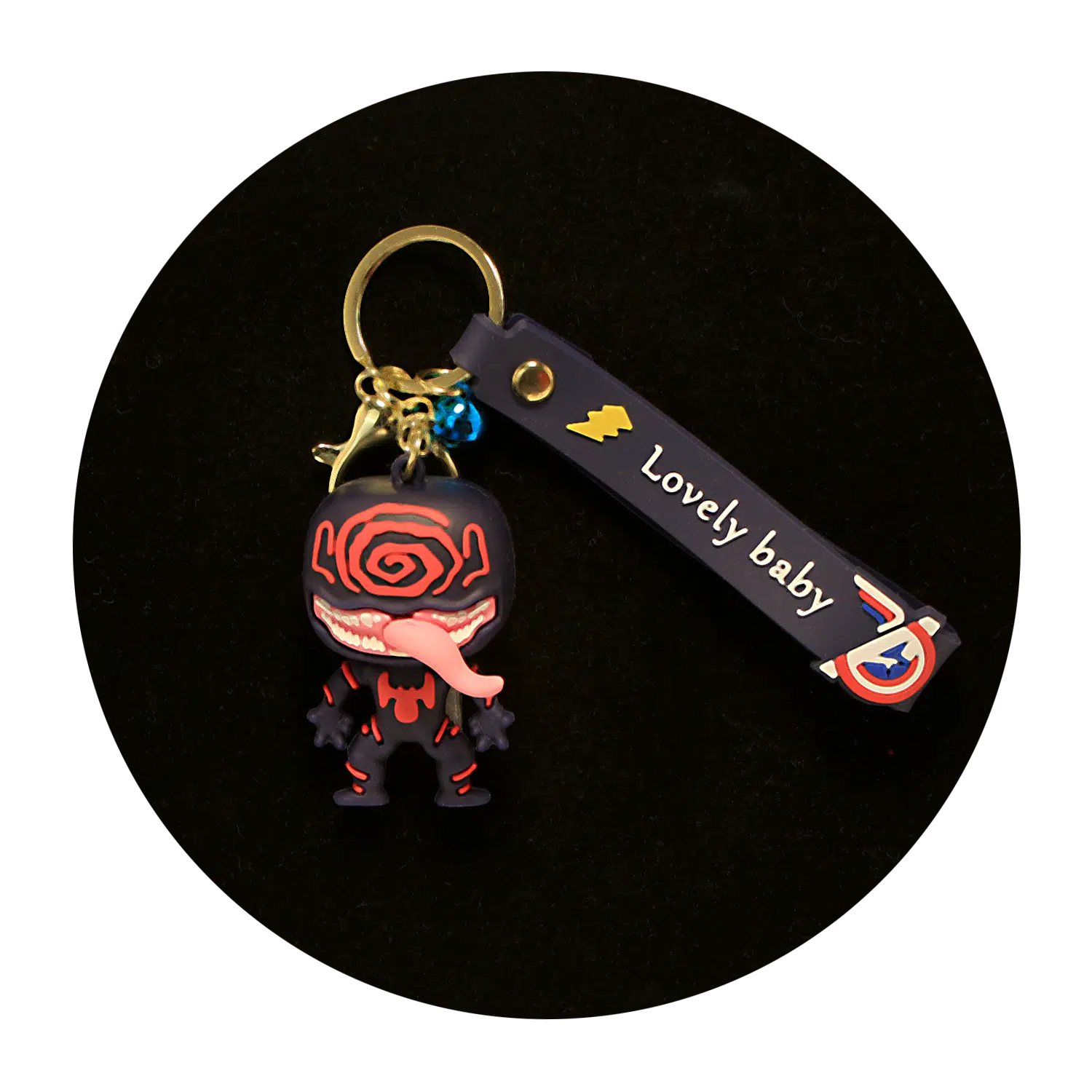 KSB-529 Marvel – Venom 02 – Keychain With Silicone Band