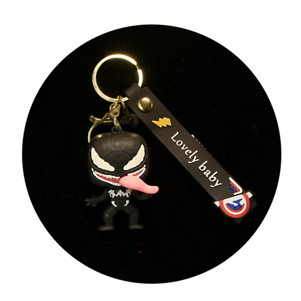 KSB-531 Marvel - Venom 04 - Keychain With Silicone Band