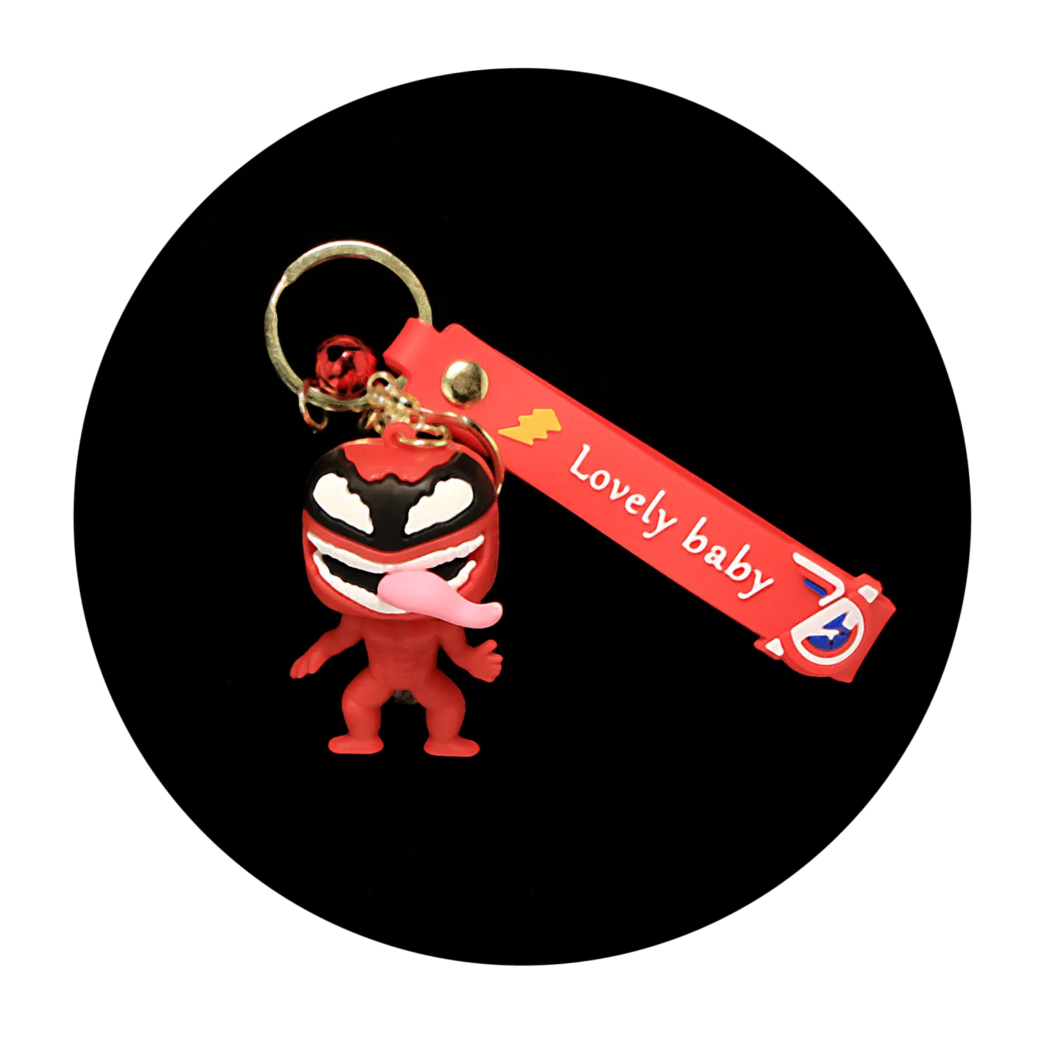 KSB-532 Marvel – Venom Carnage – Keychain With Silicone Band