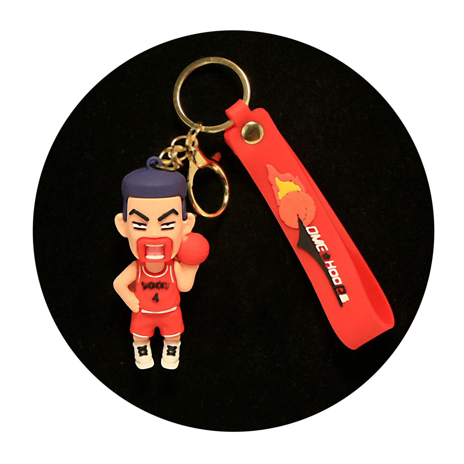 KSB-540 OMC Hoops – Ryota Miyagi – Keychain With Silicone Band