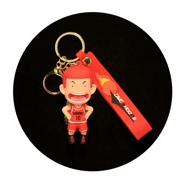 KSB-541 OMC Hoops - Hanamichi Sakuragi - Keychain With Silicone Band