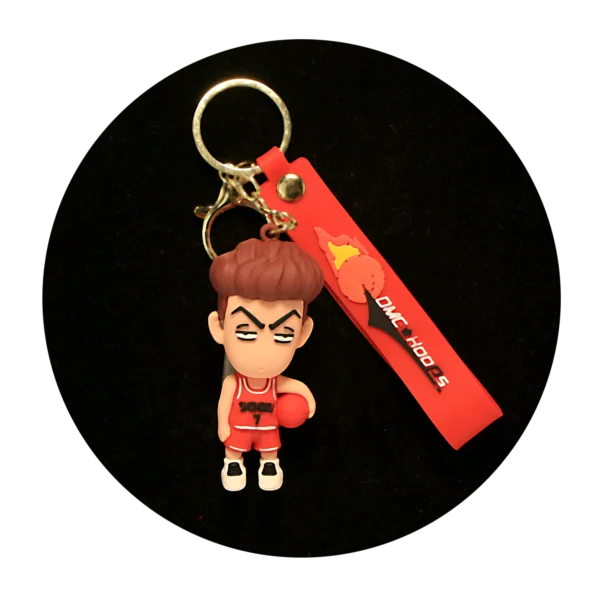 KSB-542 OMC Hoops - Hisashi Mitsui - Keychain With Silicone Band