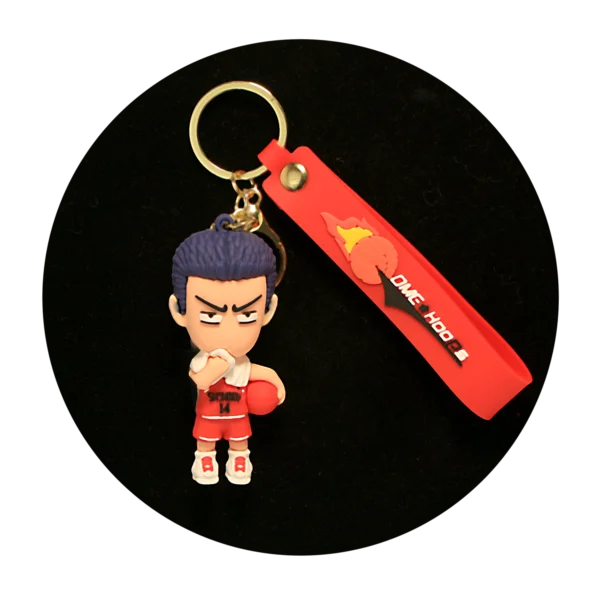 KSB-543 OMC Hoops - Takenori Akagi - Keychain With Silicone Band