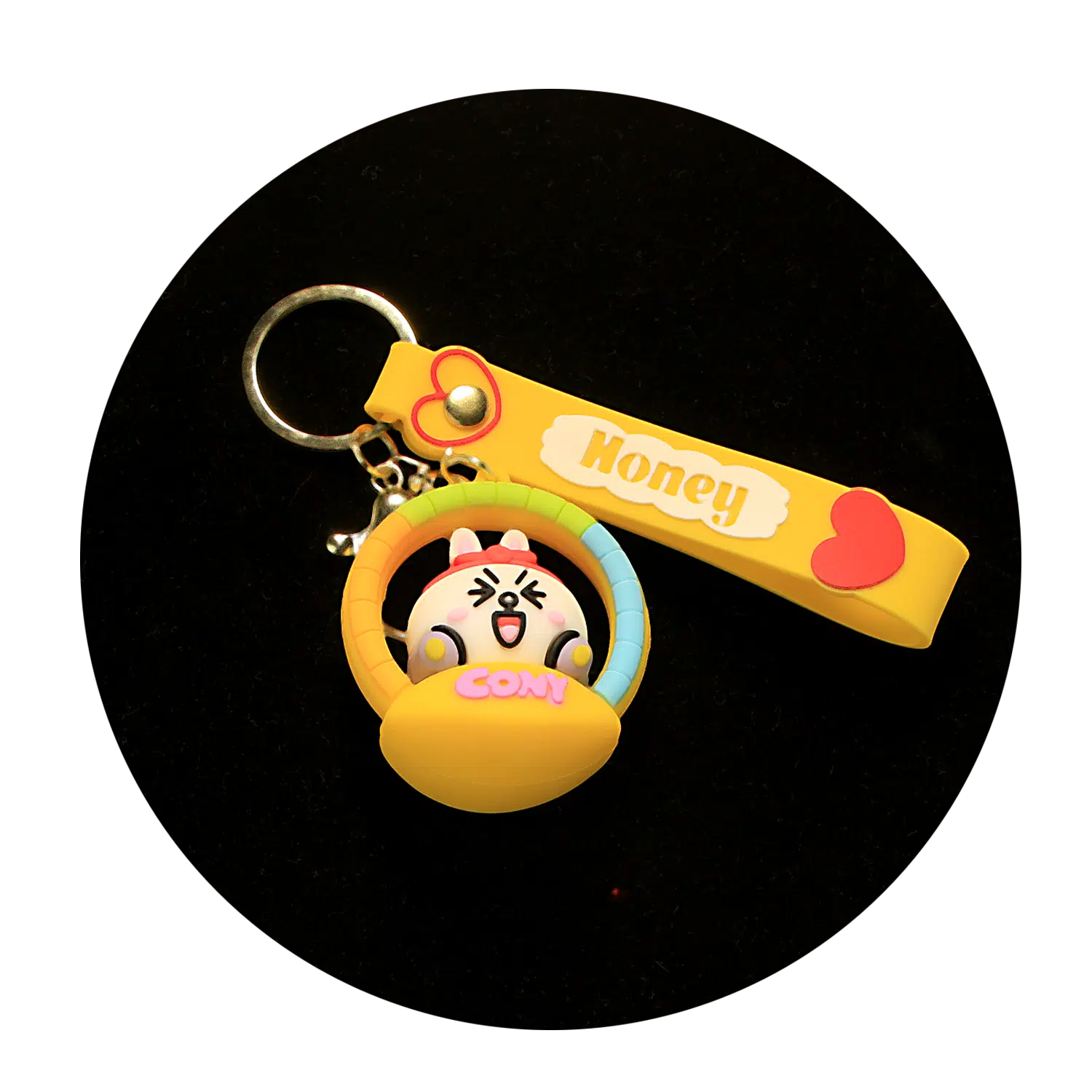 KSB-545  Lotso Bear 02 – Keychain With Silicone Band