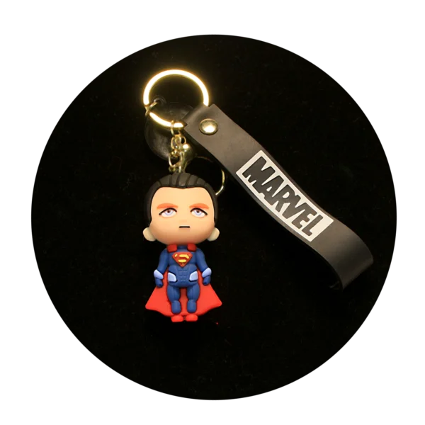 KSB-548 Marvel - Superman - Keychain With Silicone Band