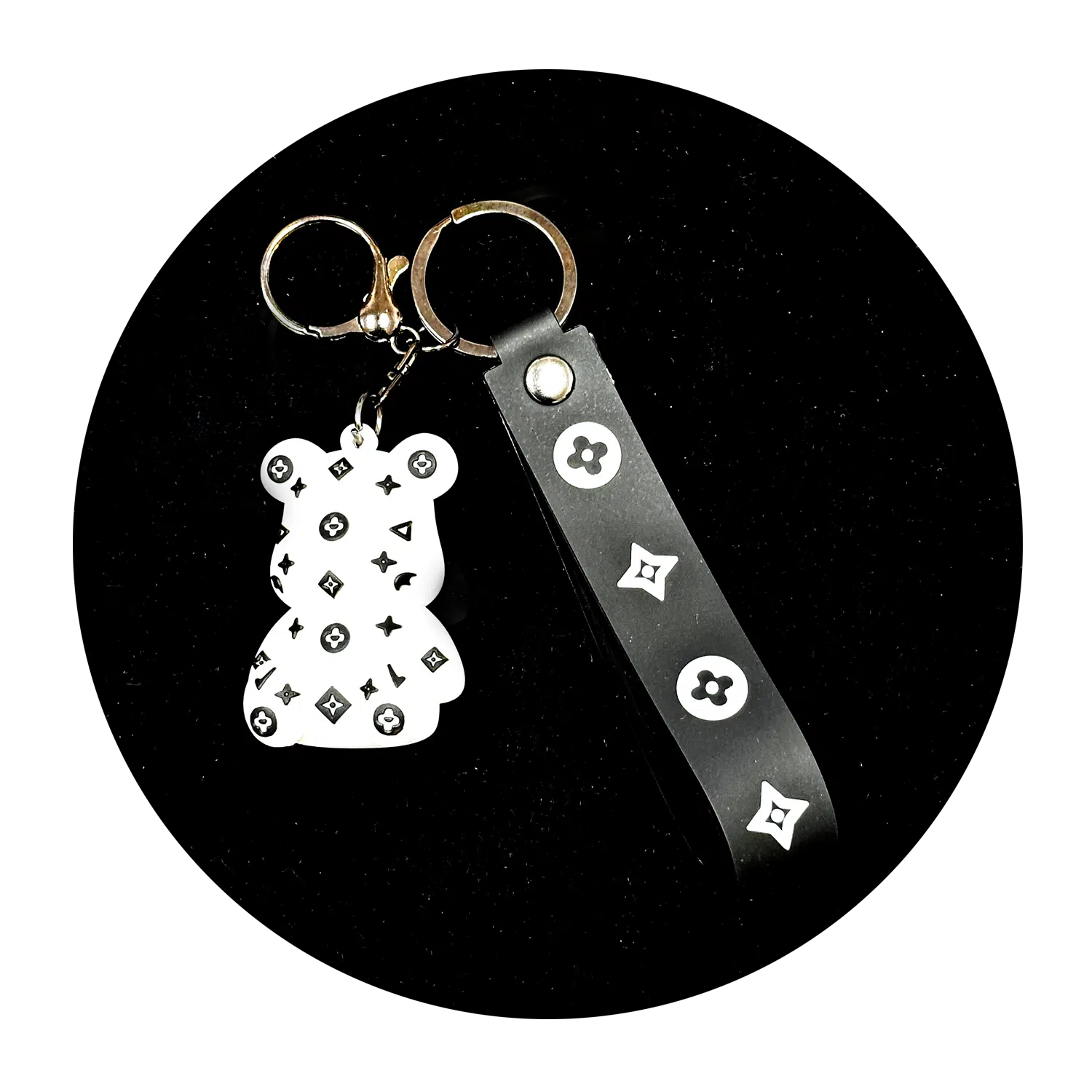 KSB-570 Bear Louis Vuitton Style (White)