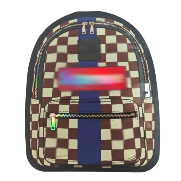 3.5g Designer-Inspired Shaped Mylar Bags – Premium Packaging (50 Count) Zupreme Backpack - MB-DBAG-013
