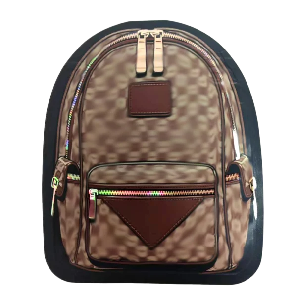 3.5g Designer-Inspired Shaped Mylar Bags – Premium Packaging (50 Count) Hermez Backpack - MB-DBAG-014