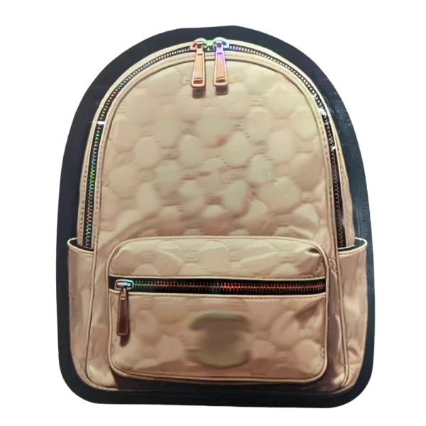 3.5g Designer-Inspired Shaped Mylar Bags – Premium Packaging (50 Count) Channel Backpack - MB-DBAG-016