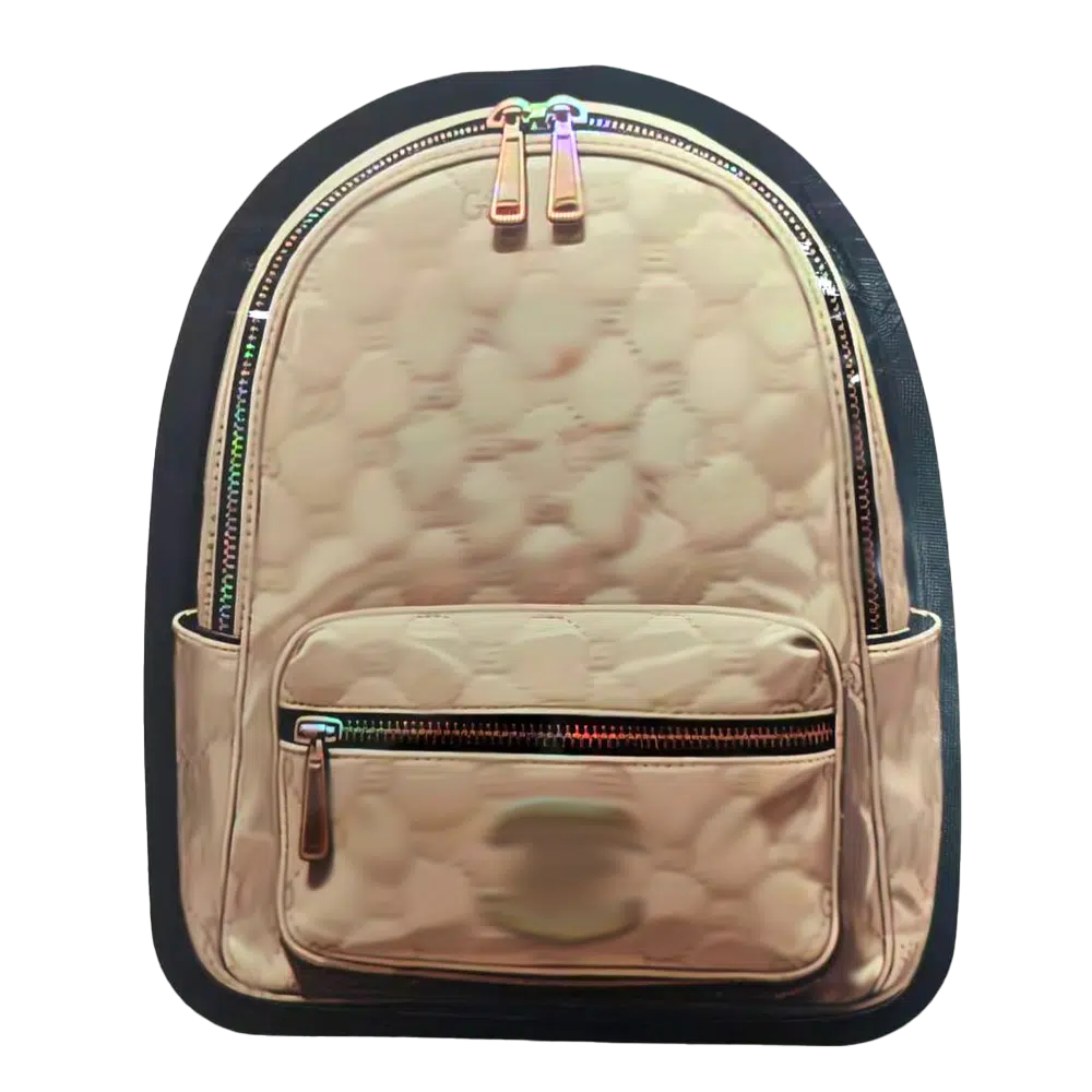 3.5g Designer-Inspired Shaped Mylar Bags – Premium Packaging (50 Count) Channel Backpack – MB-DBAG-016