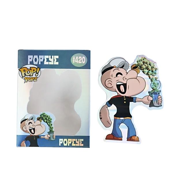 3.5g POP Bag & Box Set (25 Bags + 25 Boxes) Packaging for Premium Flower Presentation - POP Popeye - POP-BNB-003 - Image 2