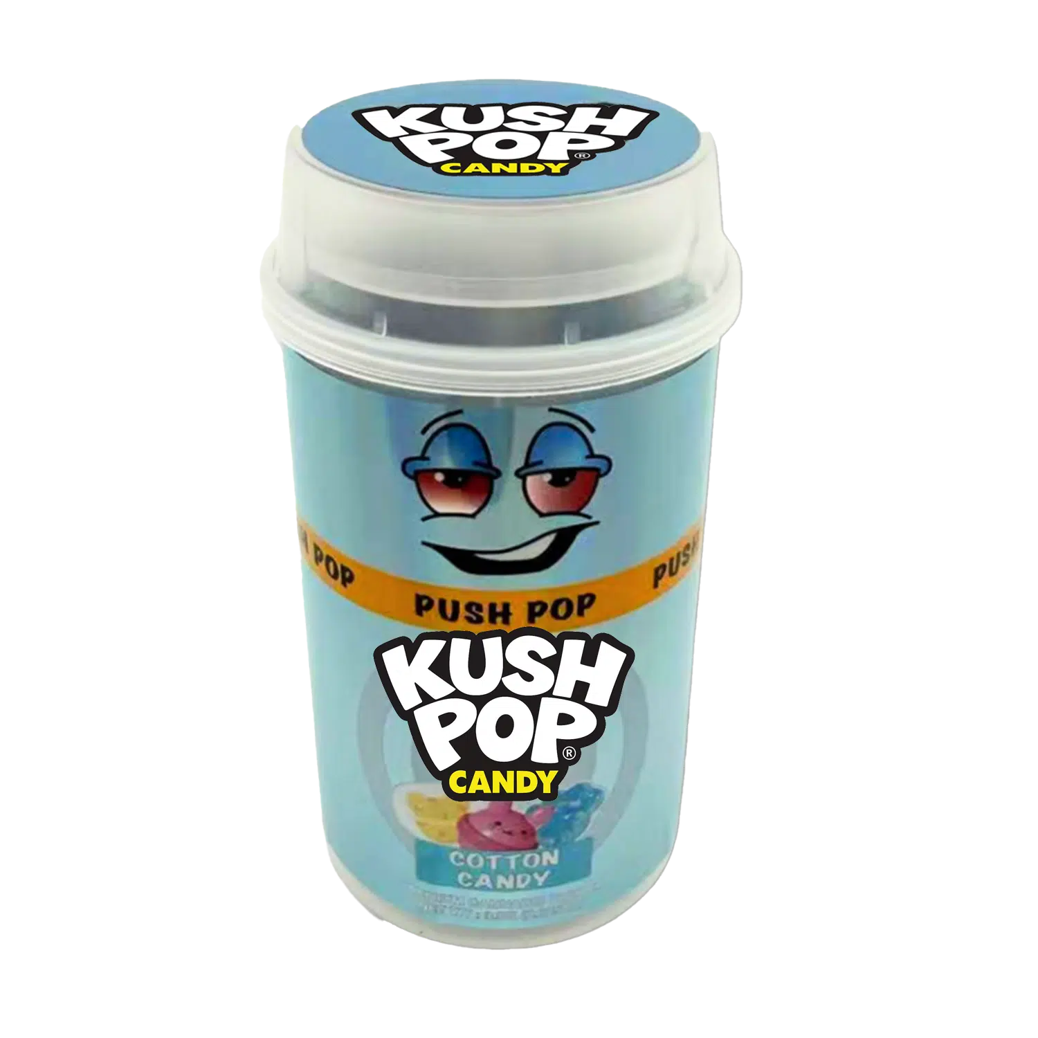 3.5 Gram Mylar Bag – Push Up 3.5g Pop – Cotton Candy (12 Count) PP-35-003