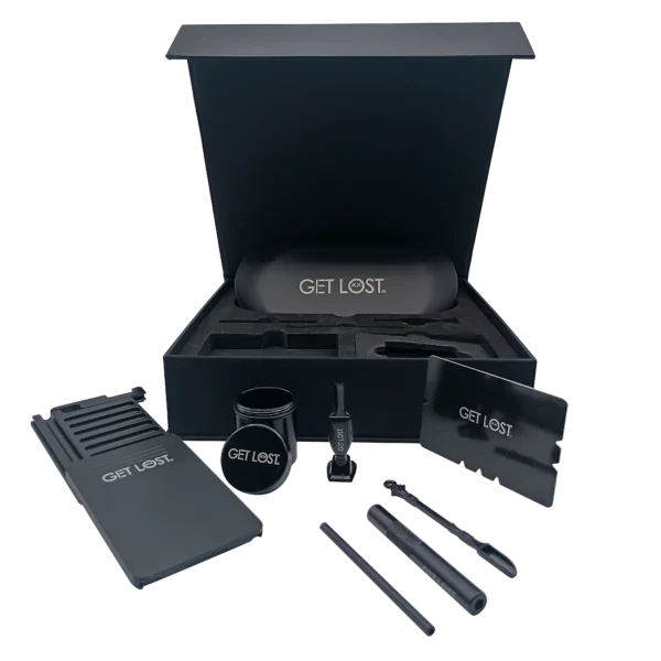 PSS-BLK-001 - Get Lost Premium Snuff Set (Black) - Image 6