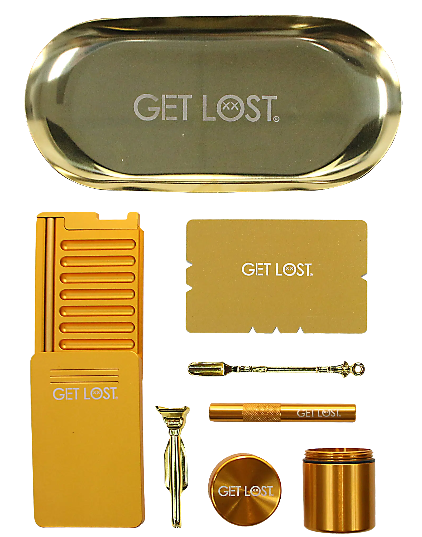 PSS-GLD-003 - Get Lost Premium Snuff Set (Gold) - Image 5