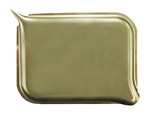 PSST-005 Get Lost Premium Stainless Steel Rolling Tray with Funnel (Gold) - Image 6