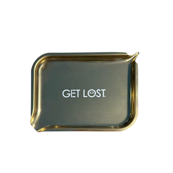 PSST-002 Get Lost Premium Stainless Steel Rolling Tray with Funnel (Black) - Image 10