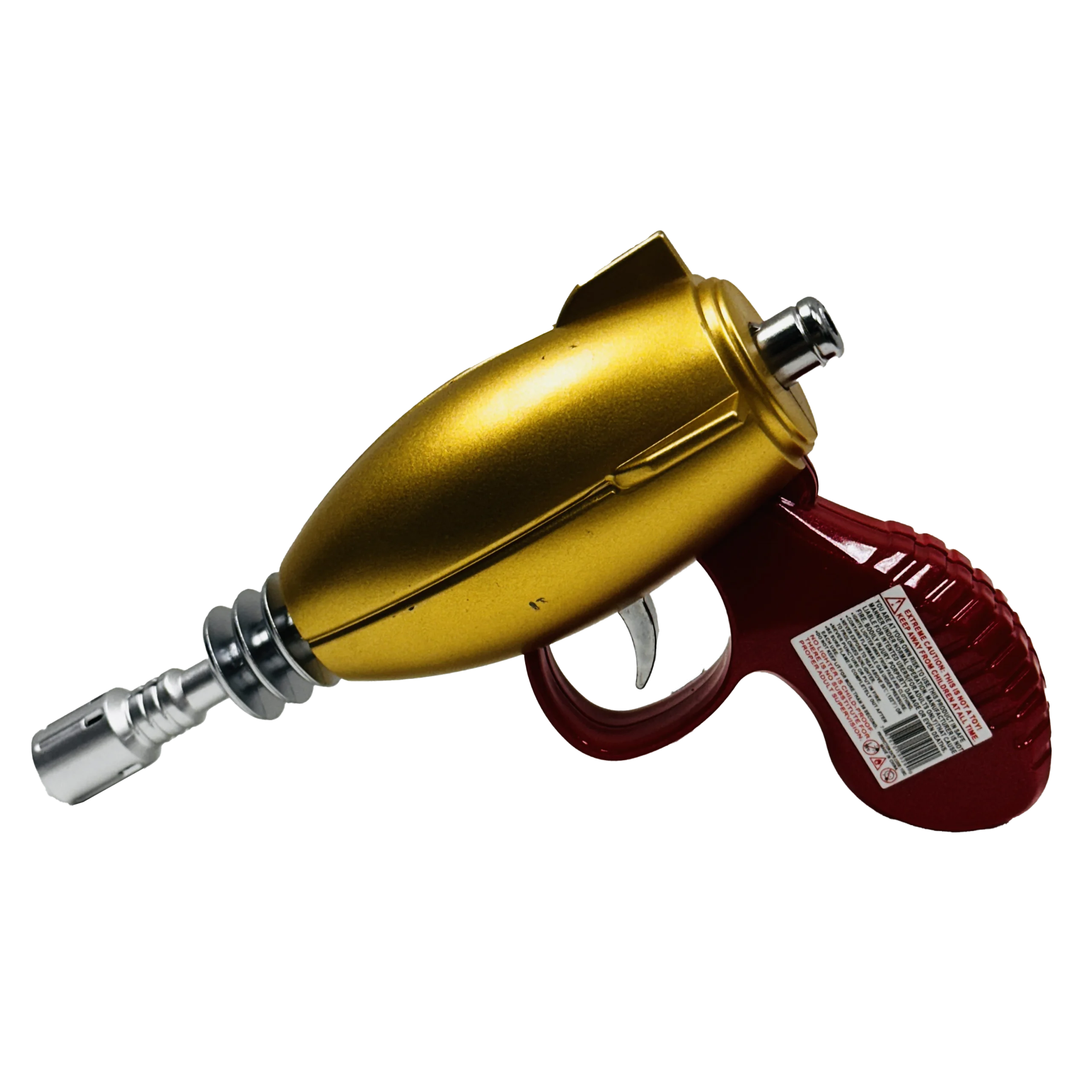19029-FL10 Alien Blaster Torch Lighter With Fluorescent Light (Alien Peace Red & Gold) (1Pc) - Image 7