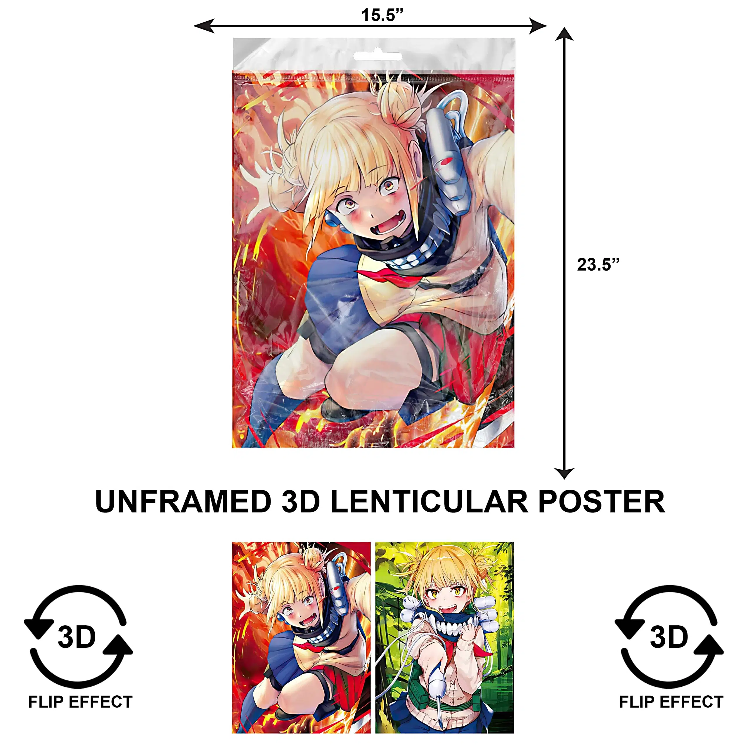 3DLPNF-003 Anime – Toga Himiko Large UnFramed Poster